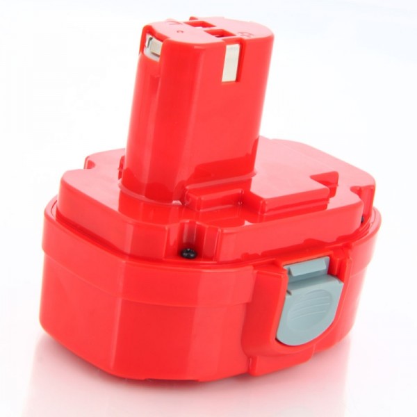 ML1822 18V 3000mAh Rechargeable NiMH Power Tool Battery for Makita 1823 / 1834 / 1835 / 193159-1 / 193140-2 Red