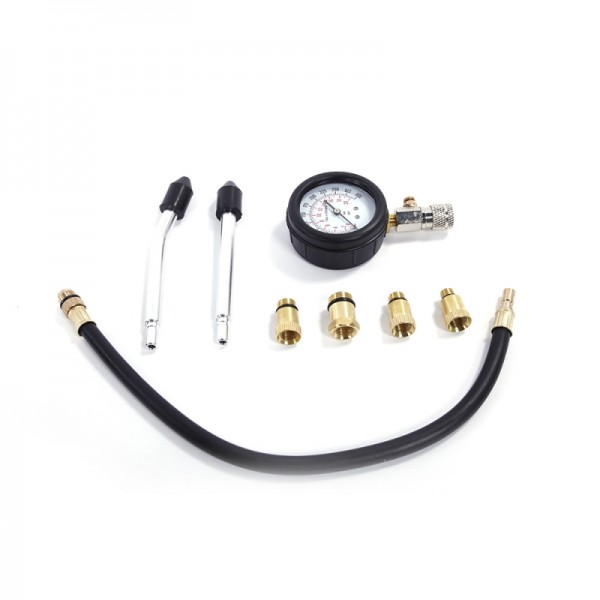 Multi-function Cylinder Pressure Gauge Black