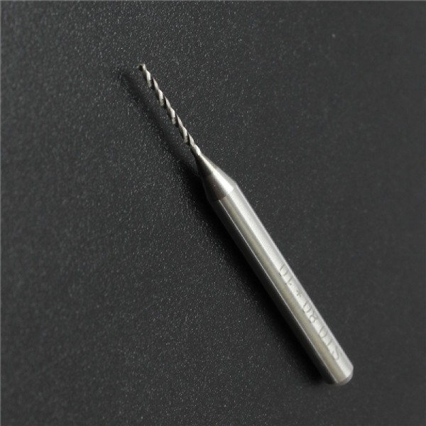 10pcs 0.3-1.2mm Tungsten Steel PCB Print Carving Drill Bit