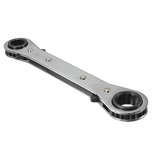 14 x 17mm Reversible Ring Ratchet Spanner Ratchet ...