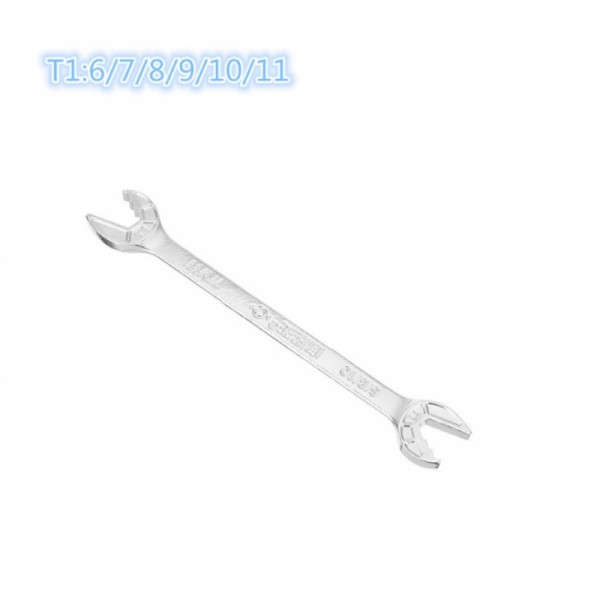 10 In 1 Multifunctional Ratchet Wrench Spanner Universal Spanner Wrench Mechanism Works - T1（6-11mm)