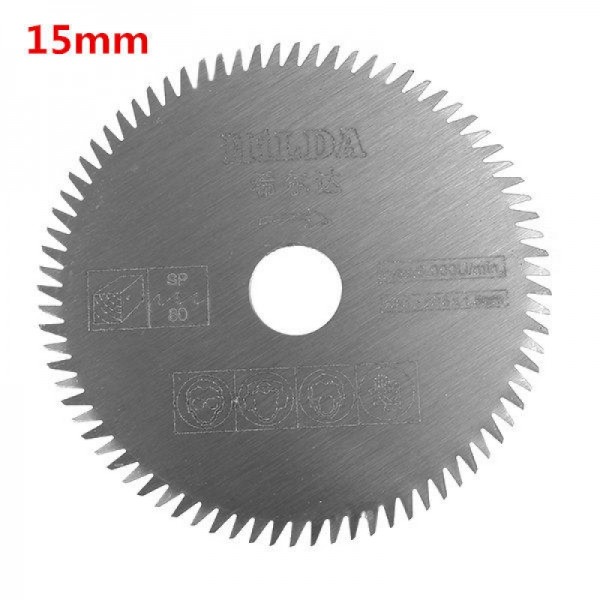 HILDA 15mm 80 Teeth HSS Saw Blade Cutting Disc for...