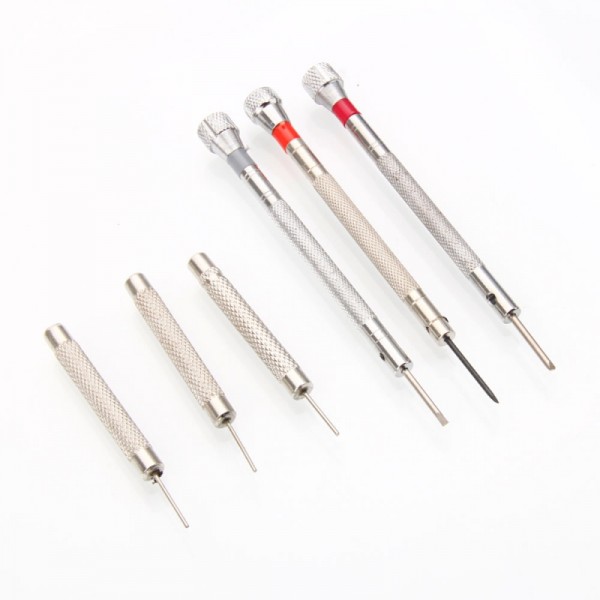 14pcs Watch Repair Tool Kit Hammer/Tweezer/Case Opener/Spring Bar w/ Bag